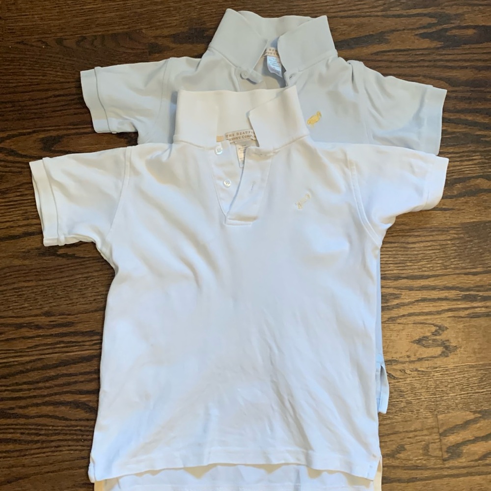 The Beaufort Bonnet Co - lot two boys polo shirts